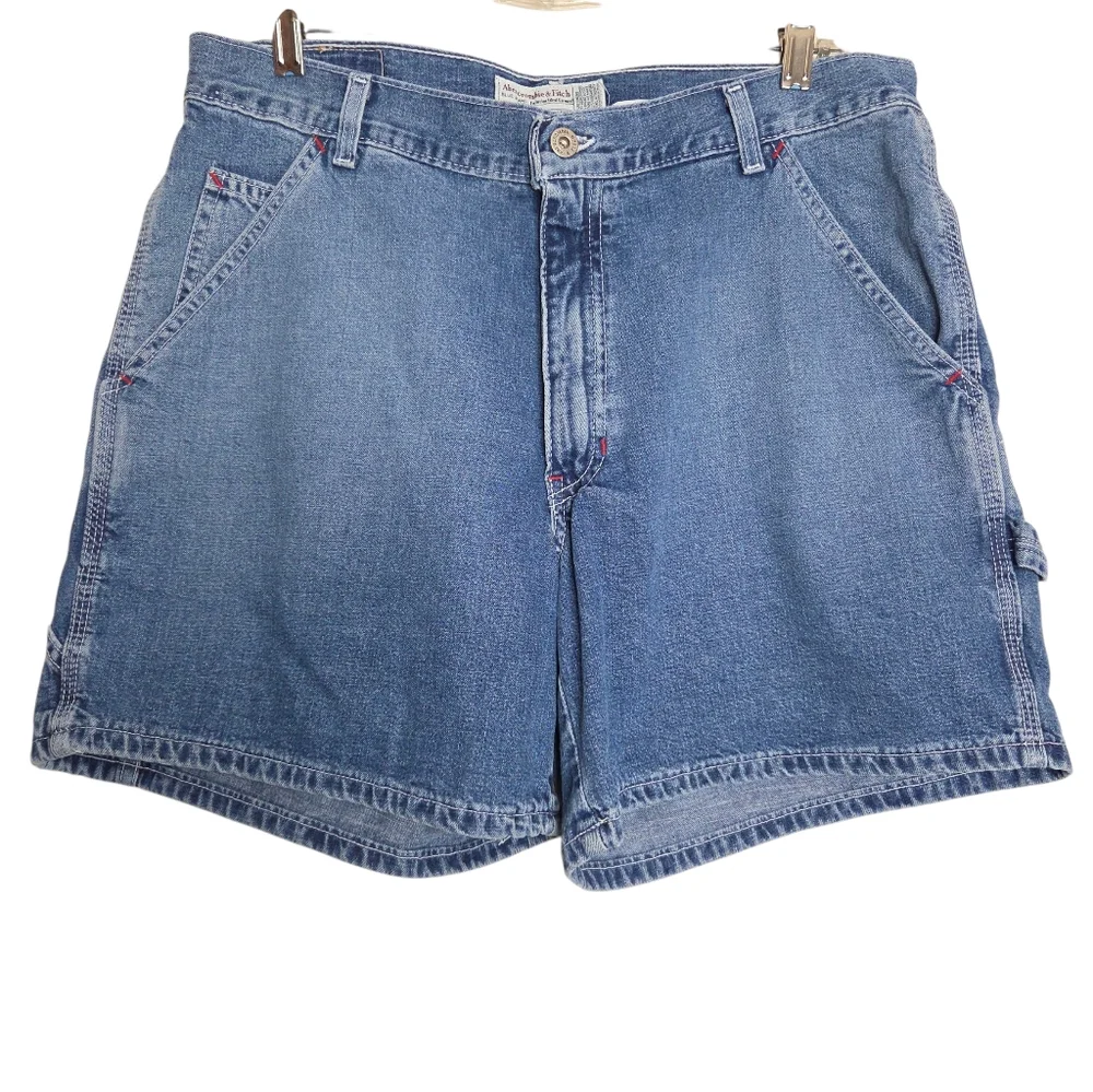 Women's Blue Denim Jean Shorts